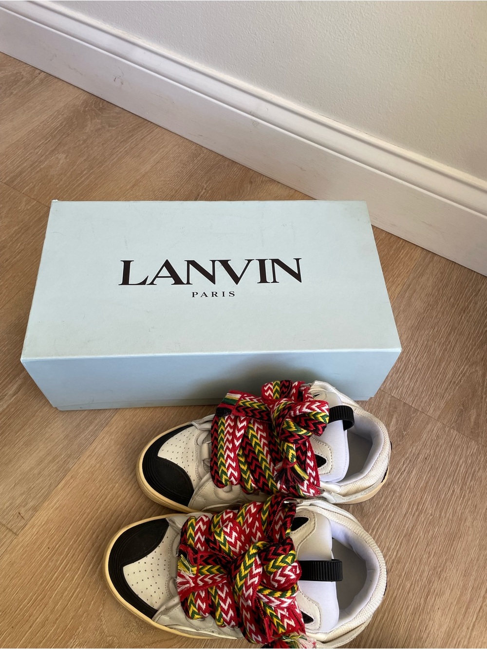 Lanvin Curb Sneakers